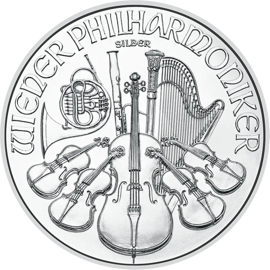 Pièce d'Argent Philharmonic, 1 once, 2026, Neuve