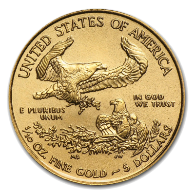 Pièce d'Or American Eagle, 1/10 once, 2023, Neuve